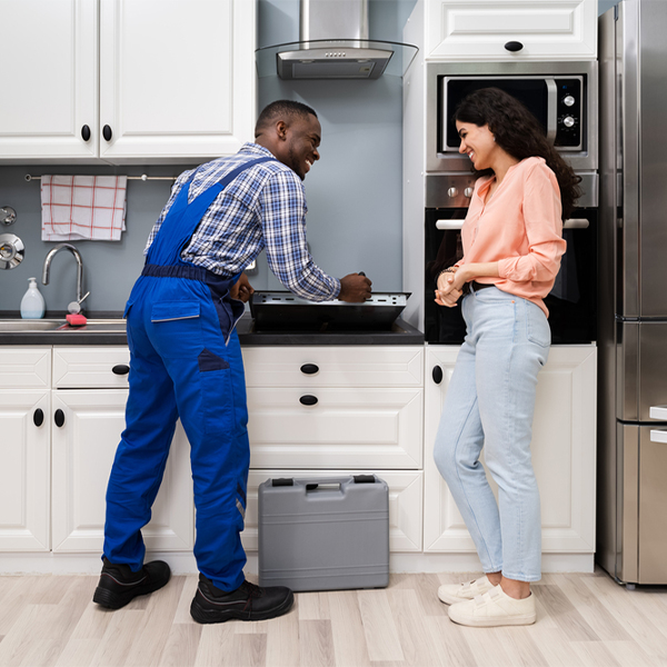 can you provide an estimate for cooktop repair before beginning any work in Newton MI